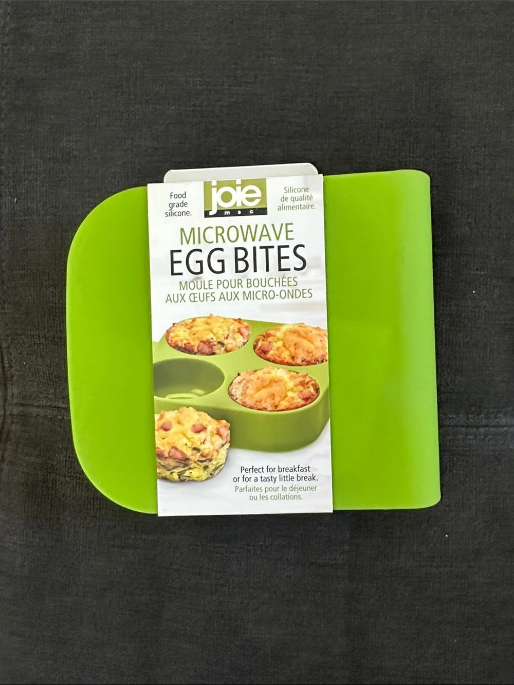 Joie Microwave Egg Bites Maker - Lime Green Silicone